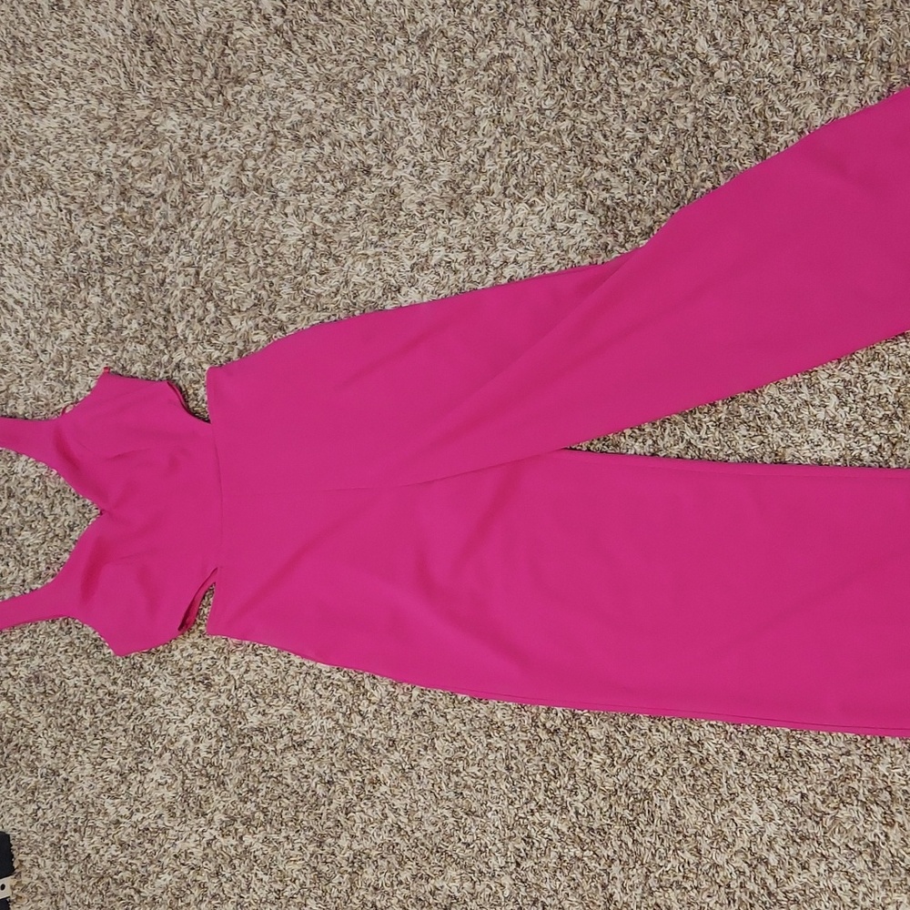 Pink jumpsuit